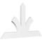 Ekena Millwork Richland Architectural Grade PVC Gable Bracket, 60"W x 35"H x 2"D x 6"F, 14/12 Pitch GBP060X35X0206RIC00 - alternate 1